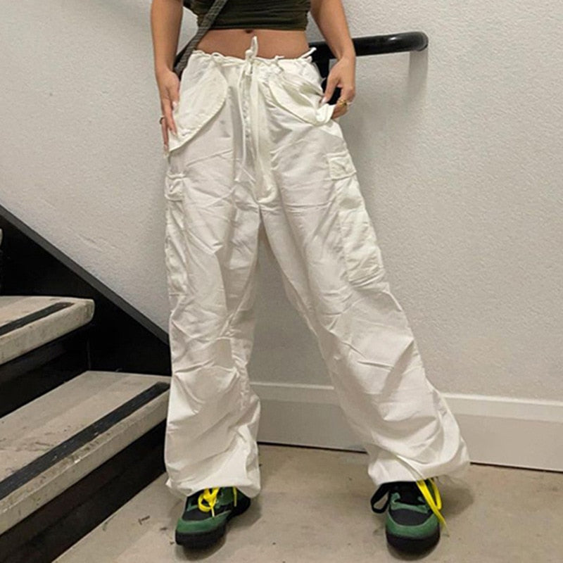 Y2k Womens Cargo Pants Street Style