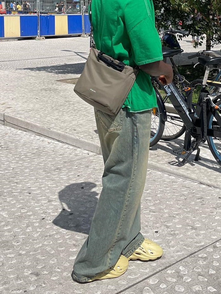 Vintage Baggy Jeans Men Y2K Fashion Loose Fit